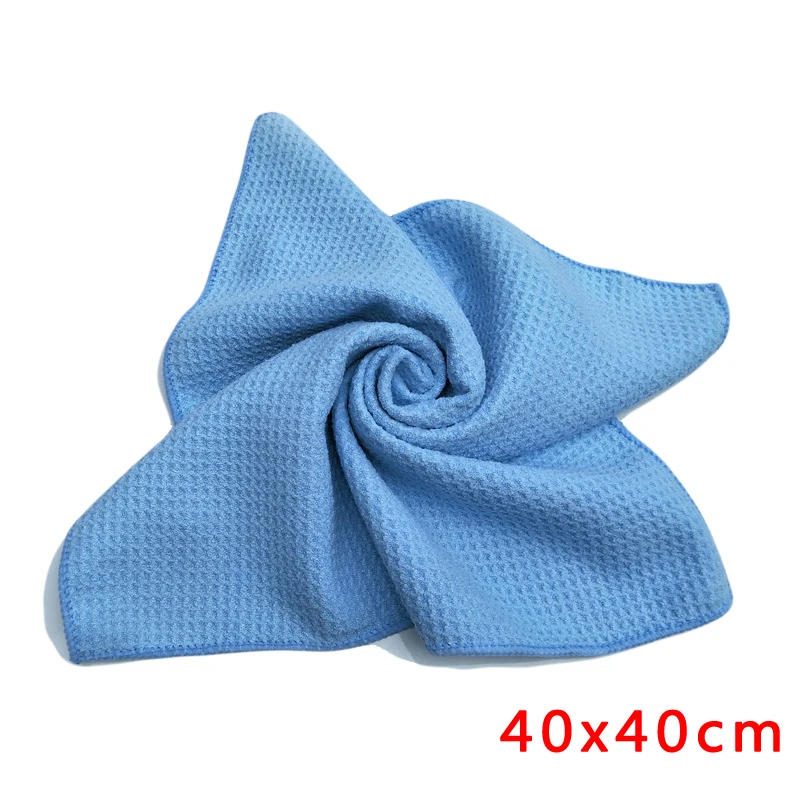 Car Care Wash Soft Microfiber Drying Towel Bathroom Kitchen Pet Cleaning accessories 40*40cm/60*80cm car washing |