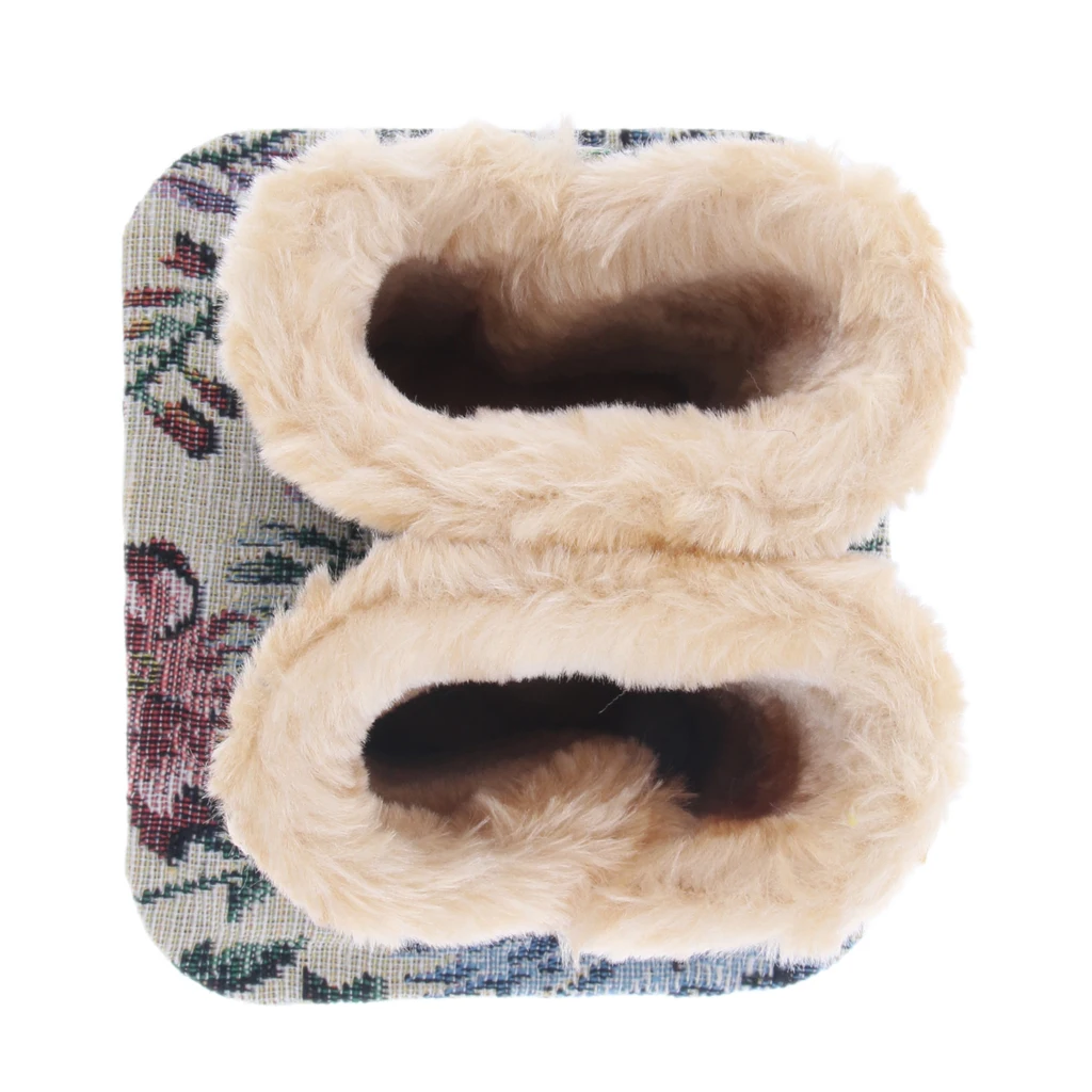 Двойная головка с плюшевой подкладкой вертикальная подставка под очки держатель