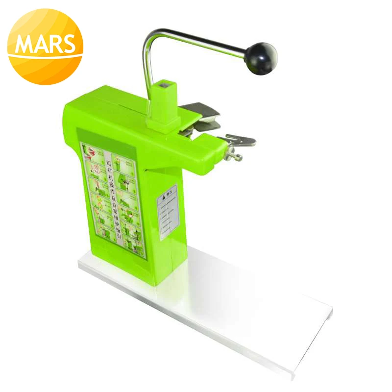 Supermarket Plastic Bag Tape Sealing Machine Food Packing Sealer Aluminum Stapling Fruit Vegetable Stapler Packer | Бытовая техника