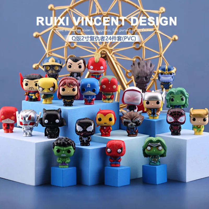 Экшн фигурки из ПВХ Человек паук 24 шт./комплект|Игровые и трансформеры| |