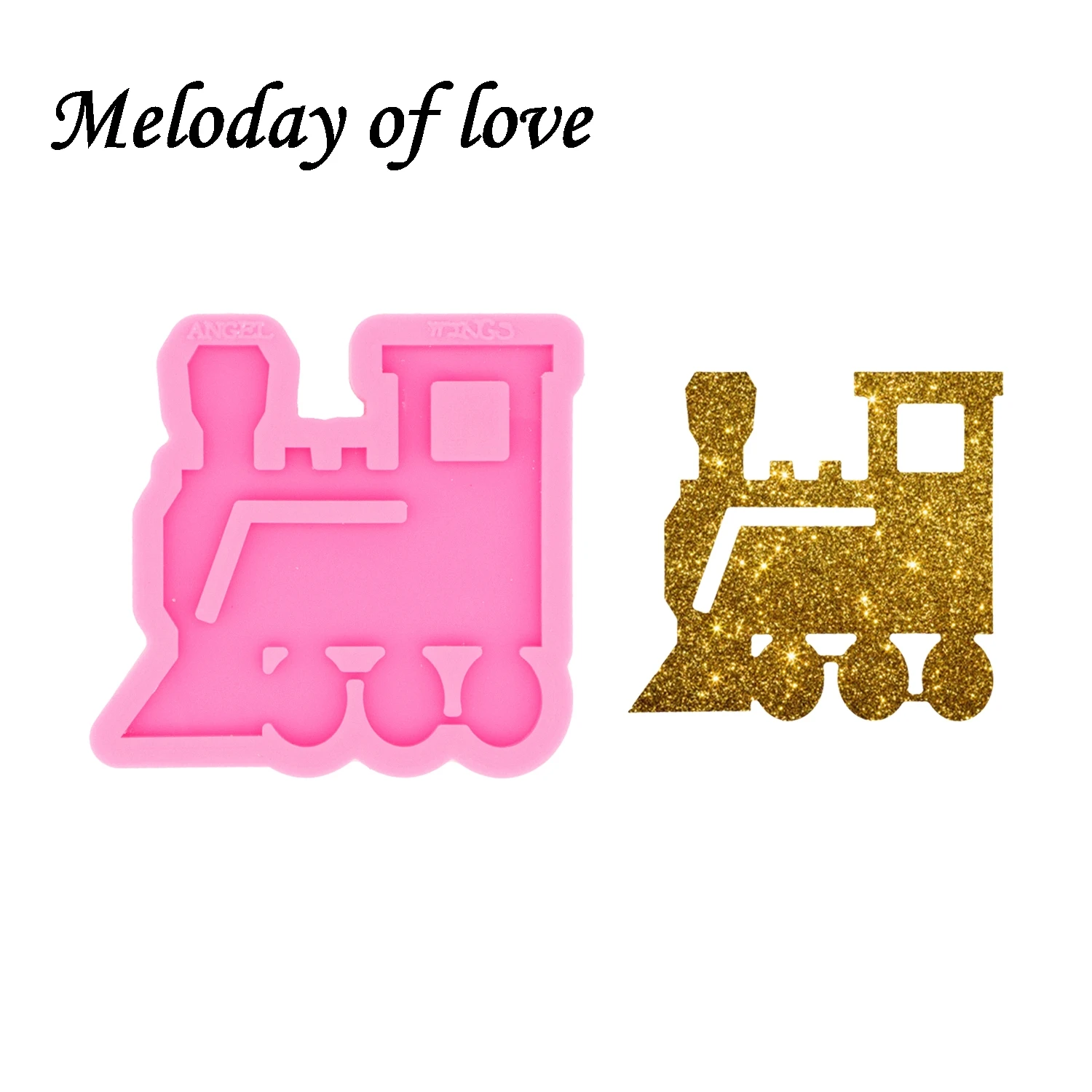 Глянцевая форма для автомобиля/автобуса/пикапа/поезда/трактора брелка