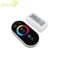 led rgb color all touch plastic controller dc12 24v 12a jm qc81 with high quality 3 years warranties