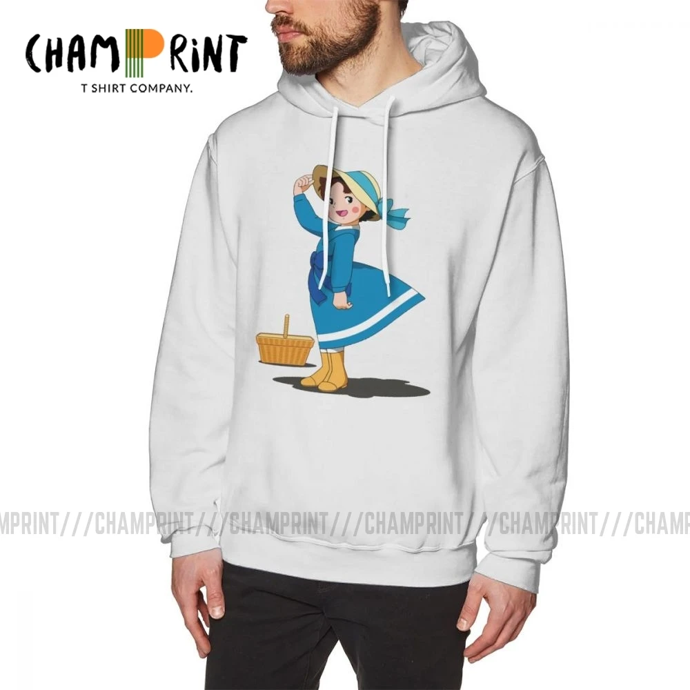 

Funny Hoodie Man Heidi Alps Goat Anime Cotton Sweatshirt Design Hoodie Shirt