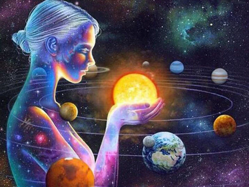 Новый 5D DIY Полная Алмазная Картина Пейзаж пространство звездное небо Алмазный