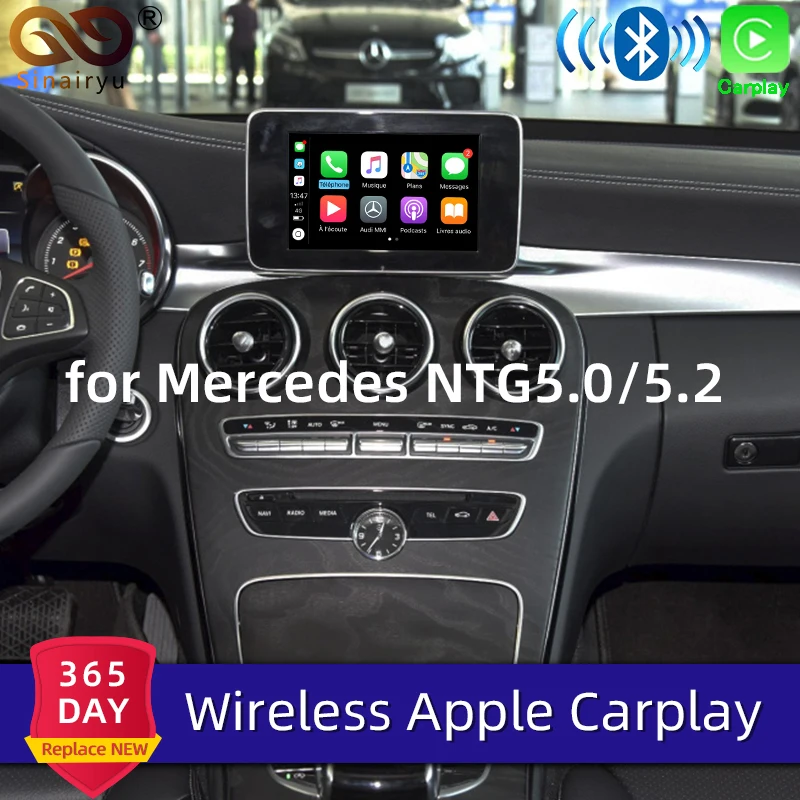 Беспроводная Apple Carplay Sinairyu для Mercedes A B C E G CLA GLA GLC S Android автоматическое