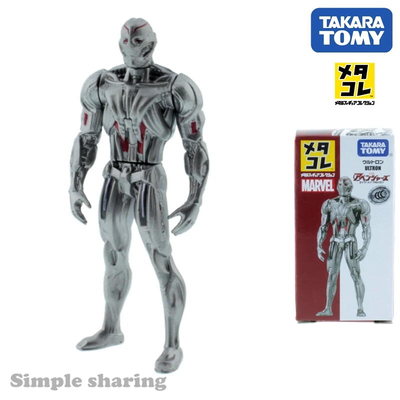 Takara Tomy Tomica Metakore фигурка Марвел ультратонкий сплав модель Metacolle Аниме Фигурка