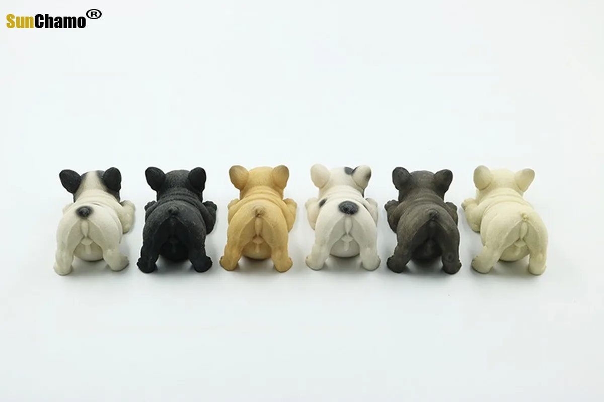 Модная модель французского бульдога подвижная маленькая Боевая имитация