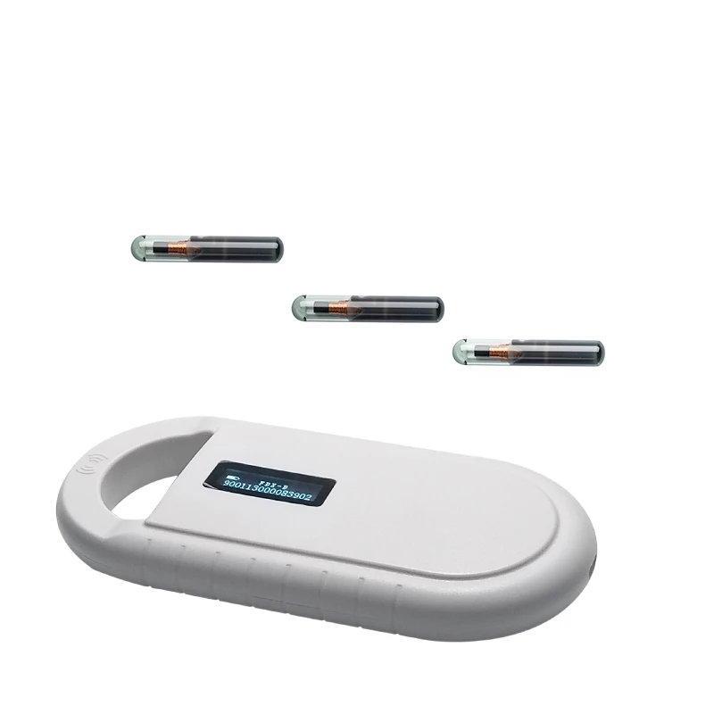 Бесплатная доставка ISO11784/5 FDX B RFID ручной микрочип сканер для собак кошек лошадей
