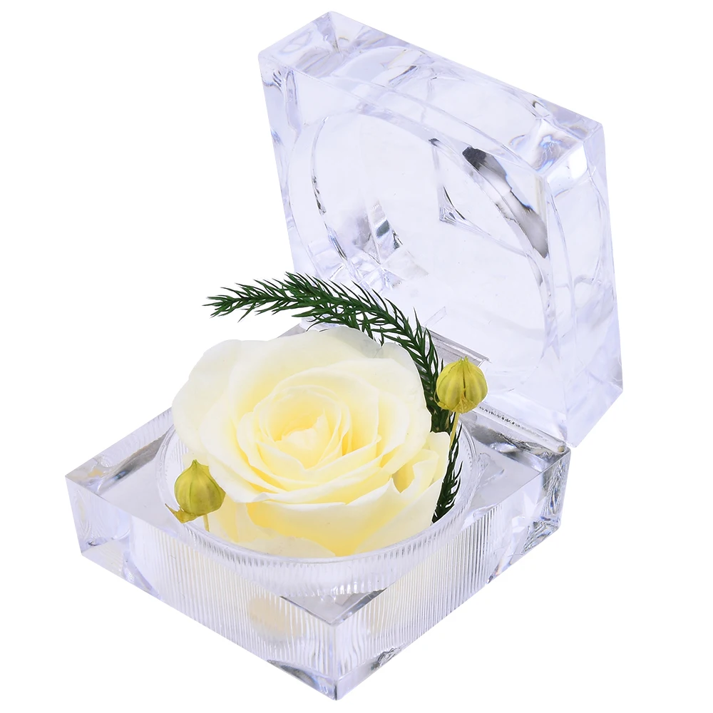 

Preserved Roses Flowers Real Rose in Gift Box Never Withered Romantic Gifts for Female Valentine's Day Birthday Anniversary Gift