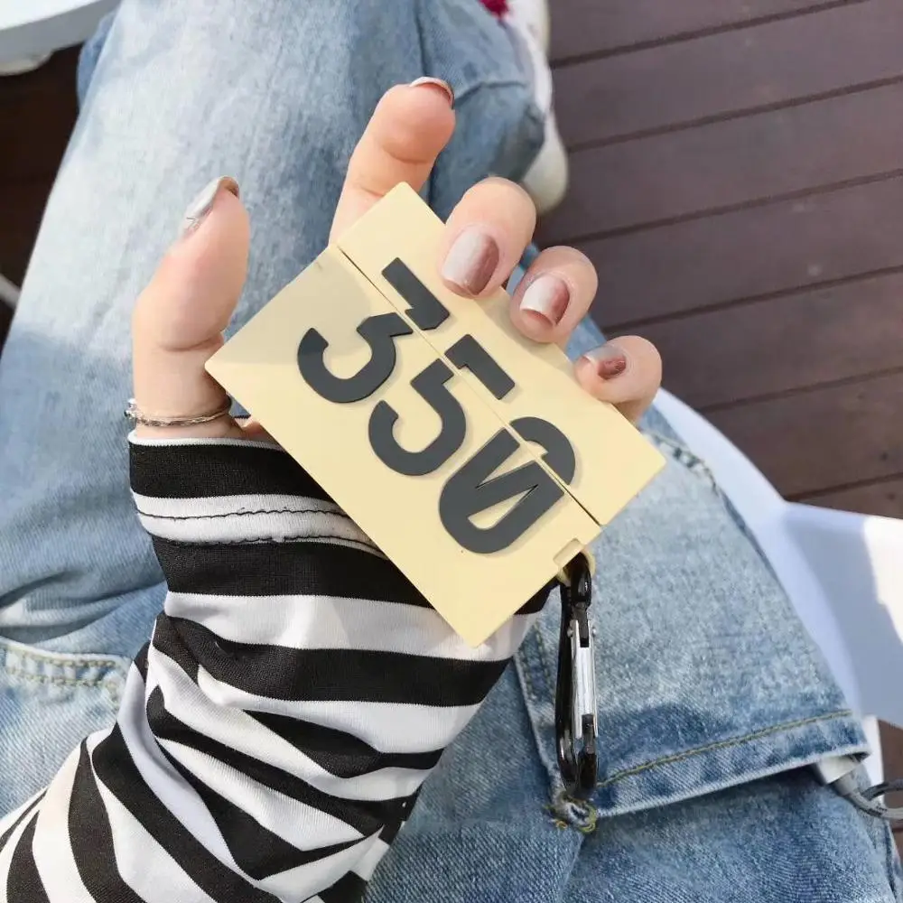 

Hot Shoe box 350 soft Silicone Wireless Earphone Charging cover case for Apple Airpods peo Bluetooth Box Headset case fundas