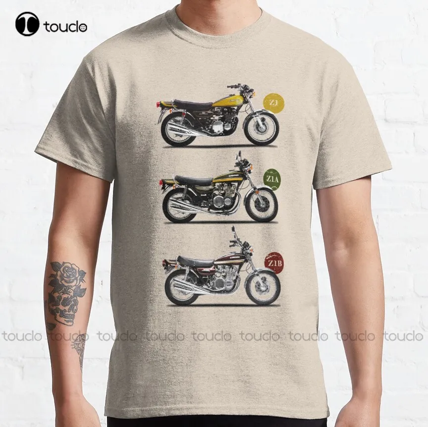 

The Z1 Classic Motorcycle Collection Z1A Z1B Motorcycle Motorcycle Vintage Classic T-Shirt Custom Aldult Teen Unisex Xs-5Xl