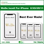 ЖК-дисплей с сенсорным экраном и дигитайзером в сборе, экран для iPhone X, XR, Xs 11, без битых пикселей, запасные части + подарки
