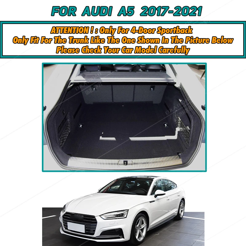 Коврик для багажника автомобиля Audi A5 Sportback Four Door 2017 2018 2019 2020 2021 |