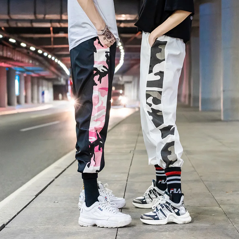

Mens side Anime Print Harem Pants for 2021 Fashion Trends Clothing Teens Hip Hop Trousers Japanese Streetwear Joggers Sweatpants