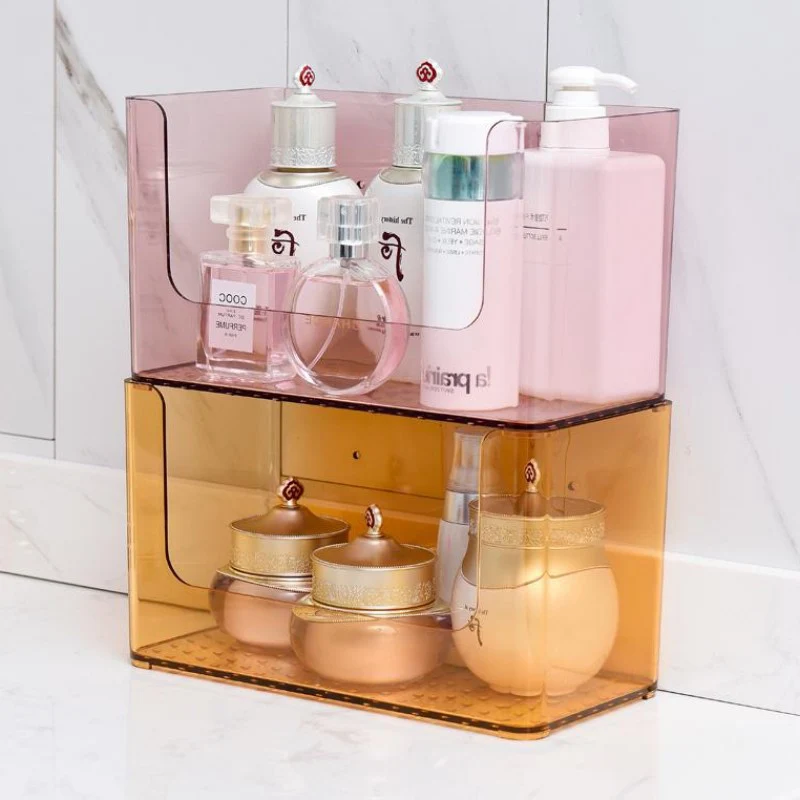 Настенная настольная коробка для хранения вещей органайзер макияжа чехол