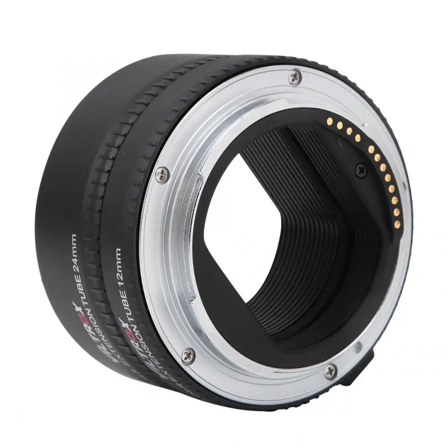 Кольцо адаптер VILTROX для объектива камеры Canon EOSR черное кольцо удлинитель из