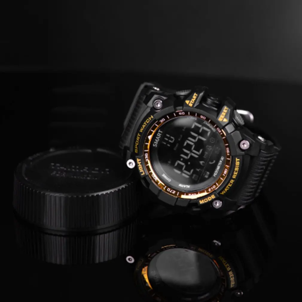 EX16 IP67 Waterproof Smart Watch Bluetooth Clock Notification Remote Control Pedometer Sport Men's Wristwatch | Электроника