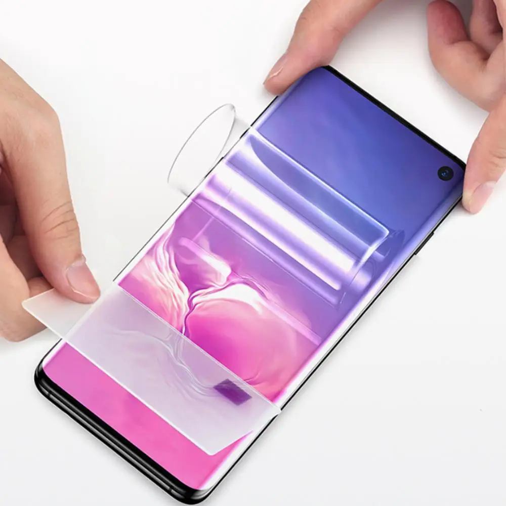 Мягкая Гидрогелевая нано пленка для Samsung Galaxy Note 10 lite защиты экрана + Plus переднее и