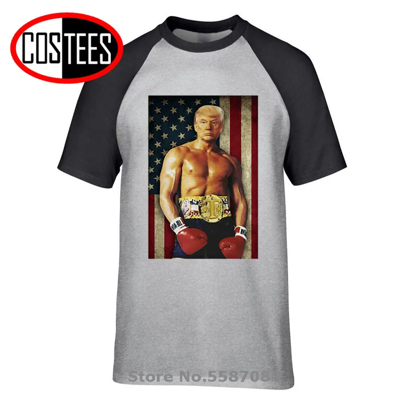 Rocky summer Balboa style Дональд Трамп 2020 футболка для мужчин чемпионат США президент
