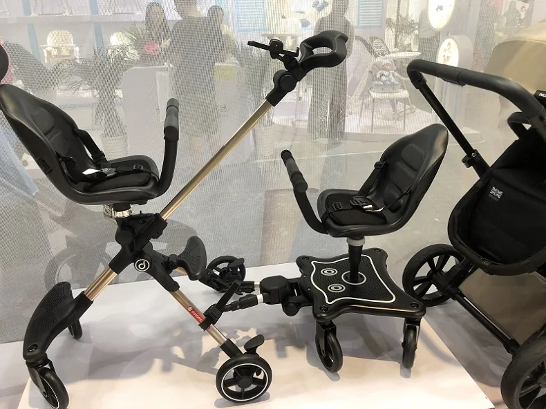 Детская коляска трейлер вторая детская артефакт двойка вращение на 360 градусов