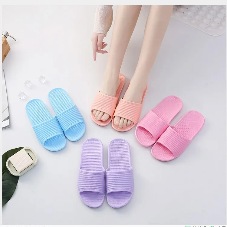 Женские летние Нескользящие сандалии светильник шлепанцы для дома и ванной 2009 |