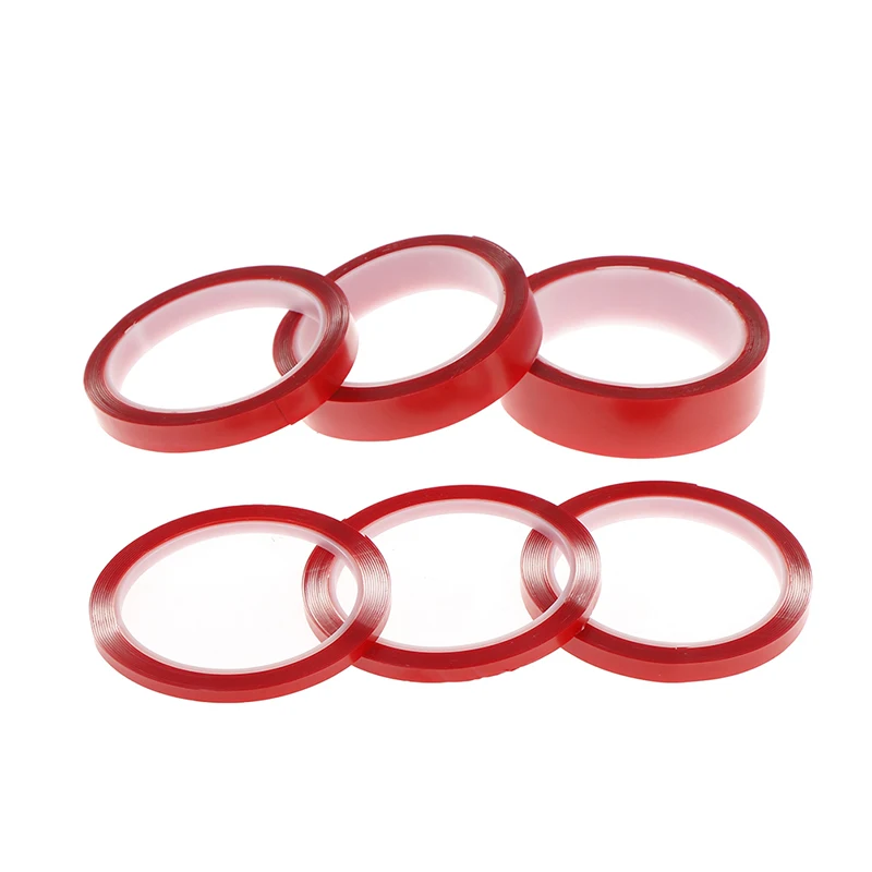 

3/5meters Transparent Double Sided Tape Household Wall Hangings Adhesive Glue Tapes Car Sticker Auto Adhesive Tape 12 Sizes