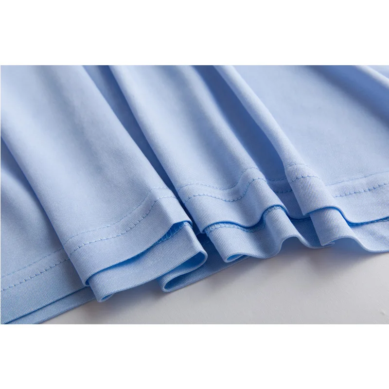 Silk  Men Sleep  Wear Mens Short Nightshirt 21-250