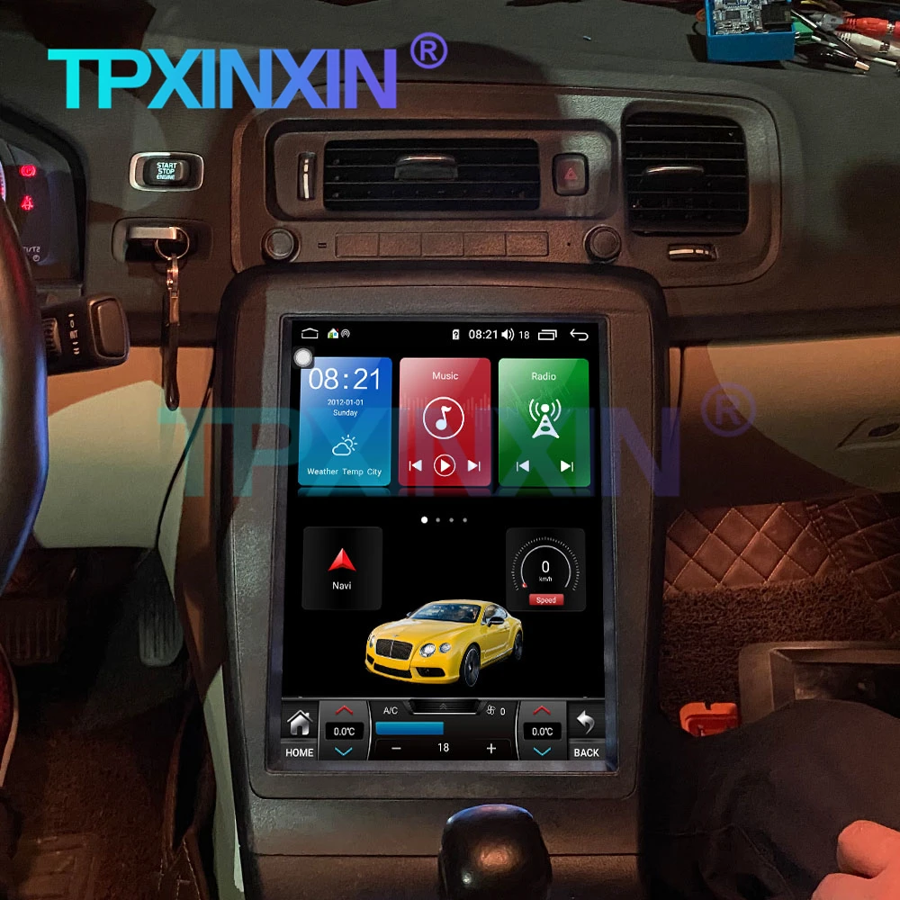

Android 11.0 Tesla Style 8+256G Carplay For Volvo S60 V60 2011-2018 Car Stereo GPS Navigation Auto Multimedia Player Headunit