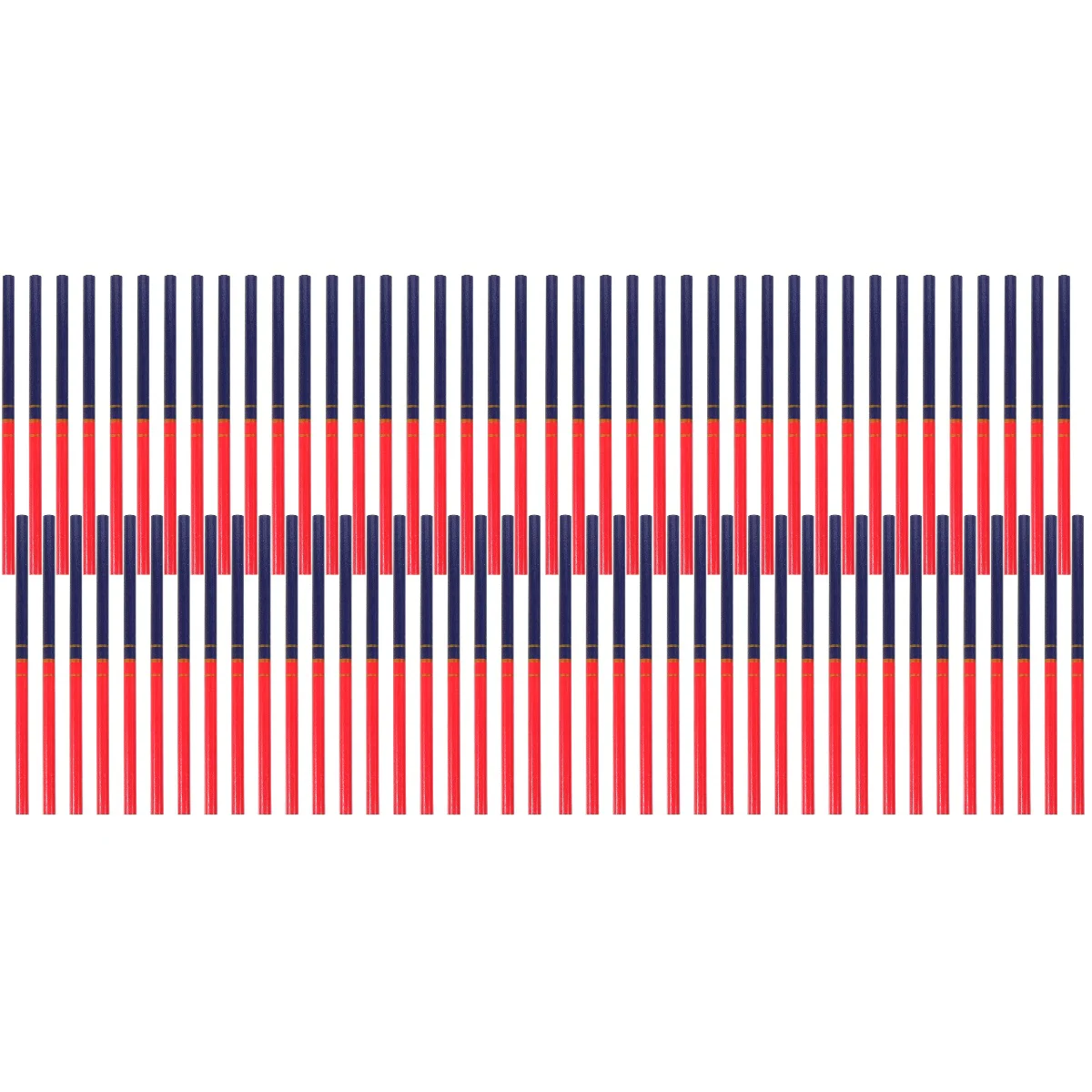 

80 pcs Dual-color Lead Core Woodworking Pencils Carpenter Pencils Woodwork Pencil