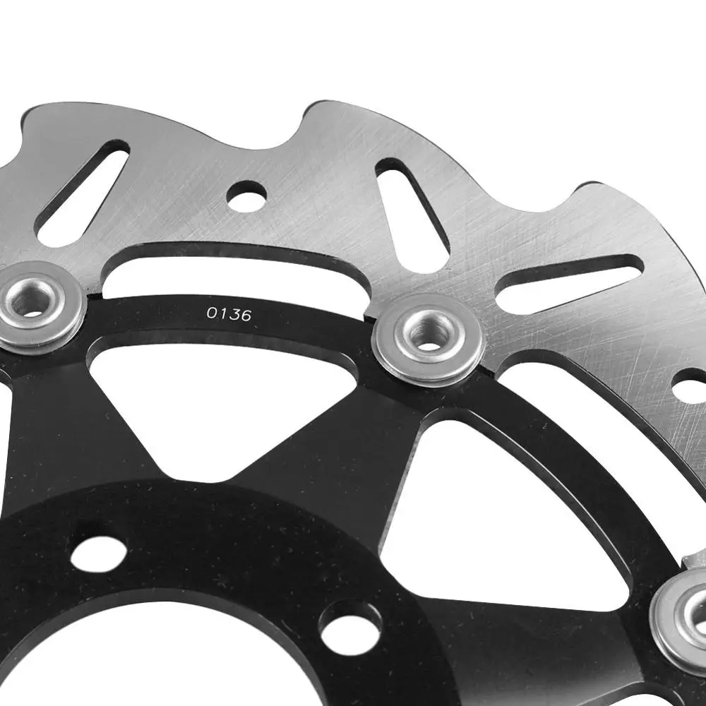 LUCKMART передние тормозные роторы диск и колодки комплект для Kawasaki ZZR 600 1990 2005 / ZXR400 1989