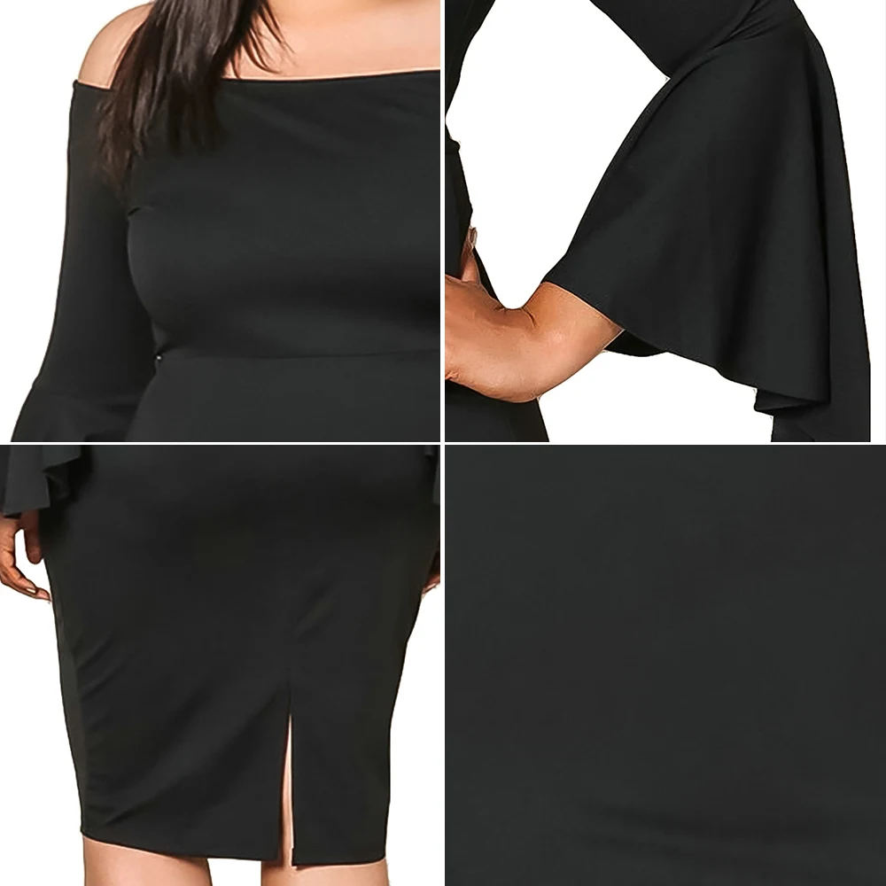 2021 официальное женское платье для вечерние весеннее черное сексуальное