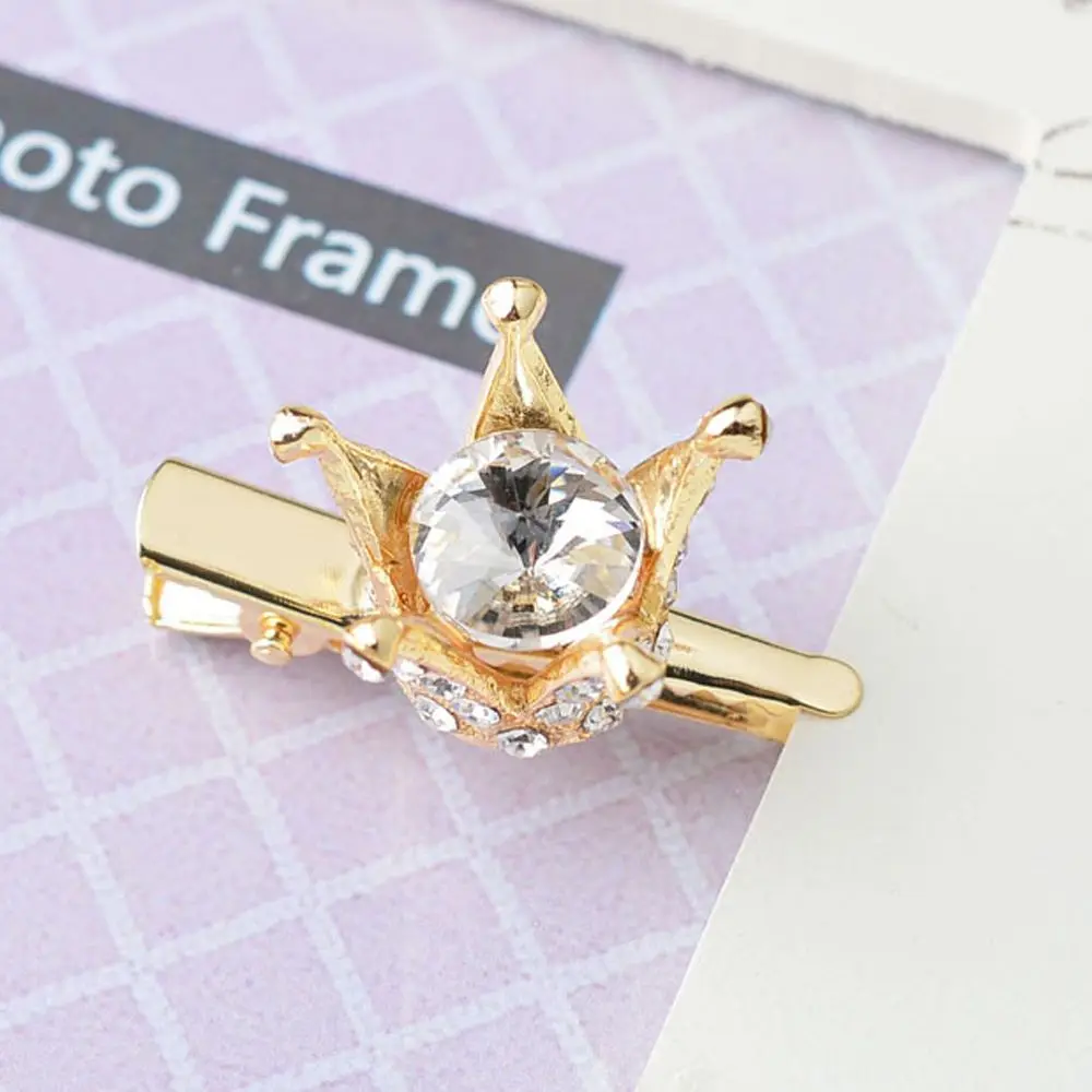 Модные детские аксессуары для волос девочек милые заколки сияющие хрустальные