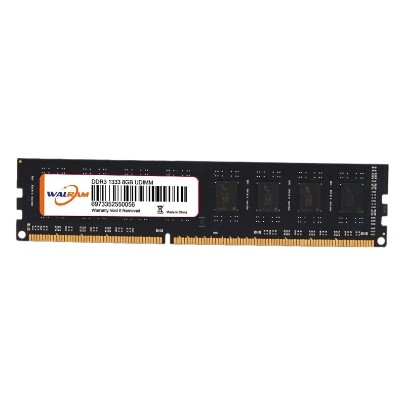 Карта памяти WAL RAM DDR3 8 ГБ 1333 МГц PC3-10600 240 контактов подходит для настольного