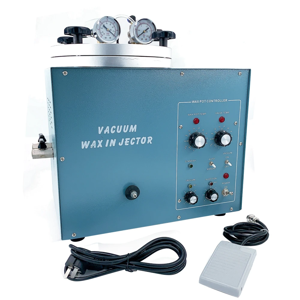 Цифровой вакуумный восковой инжектор 220 В емкость 3 кг оборудование для обработки