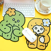 kawaii mouse pad large cute cure autistic squatting banana man cactus man table mat mouse pad laptop student desktop mat