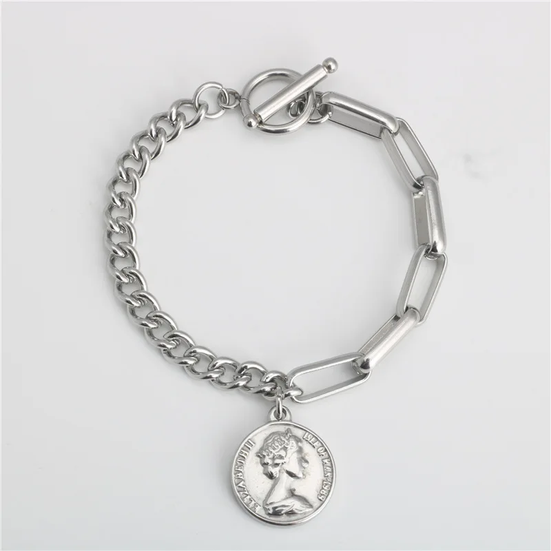 Модные солнцезащитные очки в стиле ретро с двухсторонняя круглая карта пряжкой