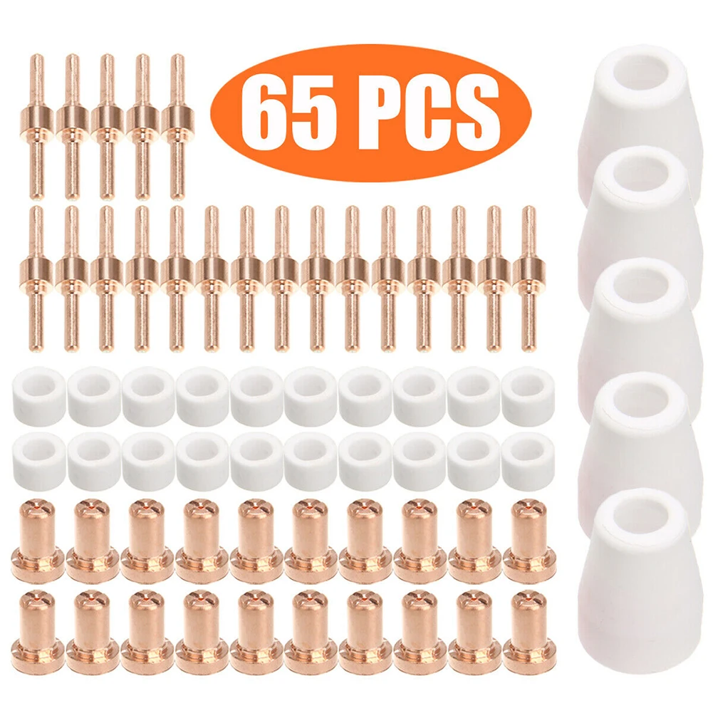 

65pcs Welding accessories PT31 CUT30-50 Plasma Cutter Consumables Jasic