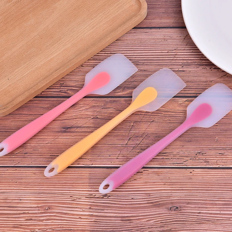

1PC Silicone Cake Cream Butter Spatula Mixing Batter Scraper Brush Baking Cook Tool