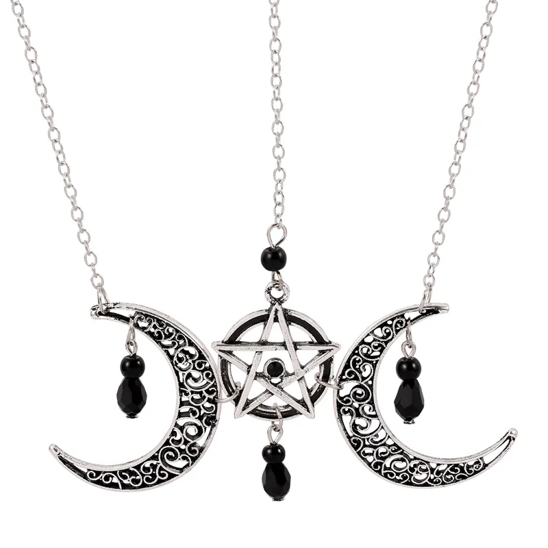 Черные стразы в стиле ретро панк волшебник масса сверхнатуральные аксессуары