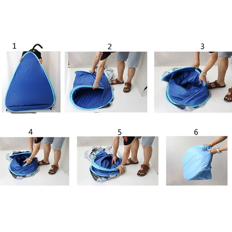 

Upgrade Fast Pops Up Beach Tent UV Sun Shelter Lightweight Beach Sun Shade Canopy Cabana Beach Tents Fit 3-4 Persons X7JD