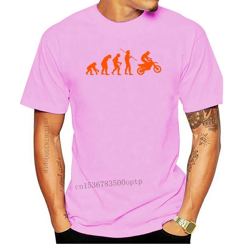 

New 2021 Summer Fashion Men Tee T-Shirt EVOLUTION MOTOCROSS Enduro Moto Cross Motorrad Biker Short-Sleeved Cotton T-Shirt