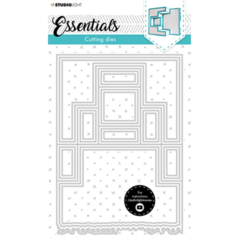 

Pop-up Card Metal Cutting Dies Scrapbook Diary Decoration Stencil Embossing Template Diy Greeting Card Handmade 2021