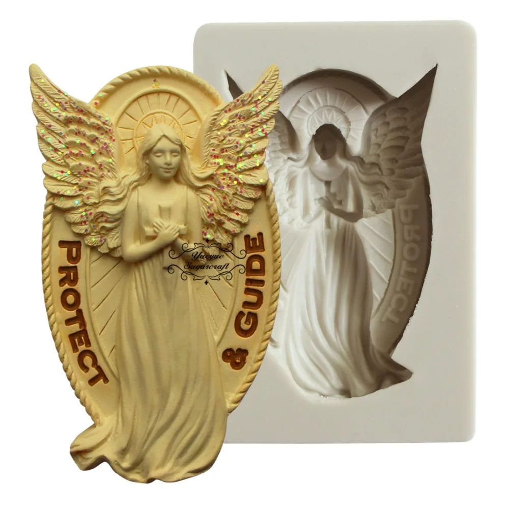 CK-SM-2206 Yueyue Sugarcraft Angel baby силиконовая форма помадка форма для украшения торта инструменты форма для шоколадной мастики - Цвет: CK-SM-2206