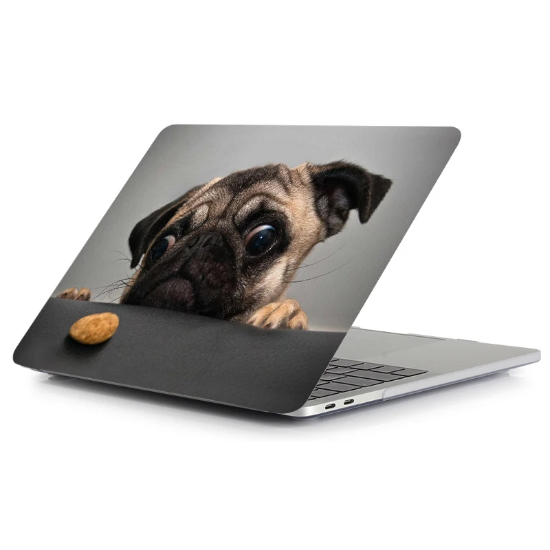MTT чехол с милым котом и собакой для Macbook Air 11 13 Pro retina 13 15 с сенсорной панелью для mac book 12 дюймов Сумка для ноутбука с животными
