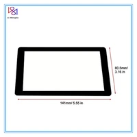 1pc glass protectors compatible for 5 5 inch lcd 2560x1440 2k ls055r1sx03 for photon wanhao d7 light curing 3d printer parts