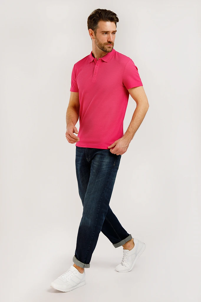 Рубашка-поло из 100% хлопка с принтом Финна клеш коллекция weight-2020 | Мужская одежда