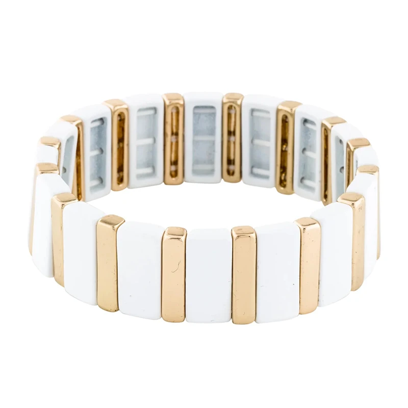 bracelet Bileklik бусы бусинки оптом RA эмаль растягивающийся браслет для женщин Женский браслет для ношения выше локтя - Окраска металла: bracelet