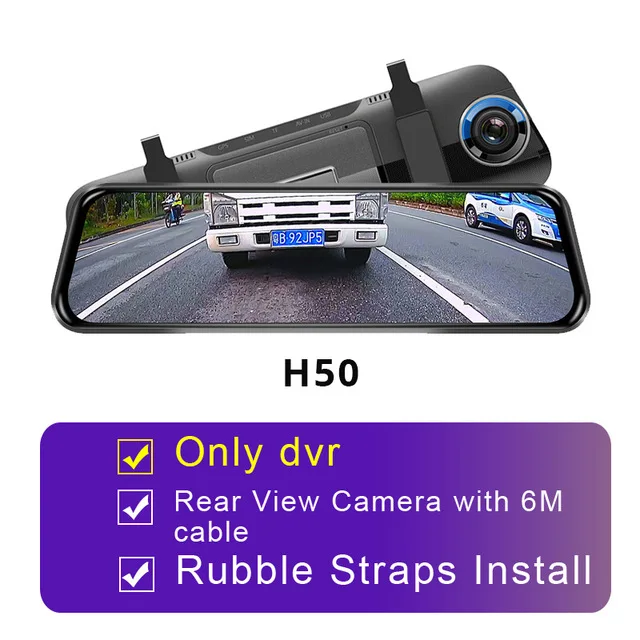 Red MaiYue star10''4G Android зеркало заднего вида DVR HD1080P автоматическая камера Спринт камера gps беспроводной ночного видения Автомобильный видеорегистратор - Название цвета: Red