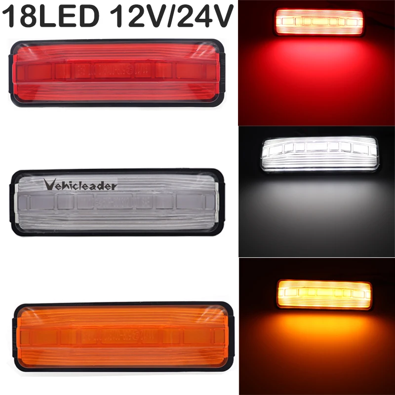 

Габарисветильник фонасветильник для грузовиков, 12-24 В, 18 светодиодный Дов