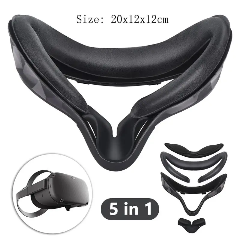 Face Lens Cover Facial Interface Bracket Anti-Leakage Nose Pad for Oculus Quest | Электроника